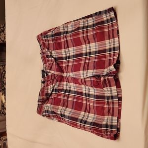 Men's Izod Plaid Shorts Size 36